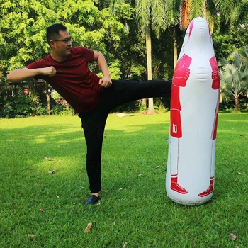 Въздушни манекени Free Kick Defender Надуваеми, светът бокс круша Футболен манекен Defender Тренировъчен Манекен за домашни упражнения