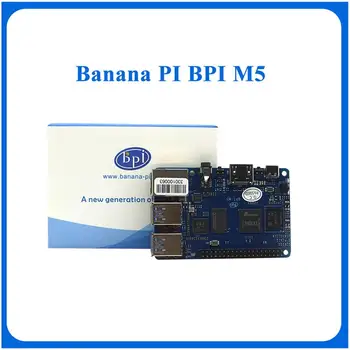 Banana PI BPI M5 4GB LPDDR4 Одноплатный Компютър от Ново поколение Amlogic S905X3 Дизайн Odroid C4 с отворен код Raspberry Pi 4