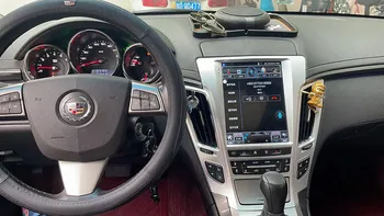 Радиото в автомобила Tesla Style Android 12 За Cadillac CTS въз основа на 2007-2012 Автоматична GPS Навигация DVD плейър Стерео 4G Мултимедиен Плеър Главното Устройство