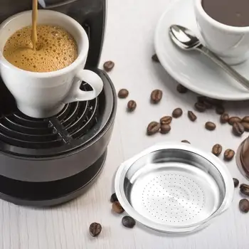Чаша с кофейным филтър 2021 многократна употреба, определени капсули от неръждаема стомана Кухненски Принадлежности За аутопсии кафе машини за Senseo
