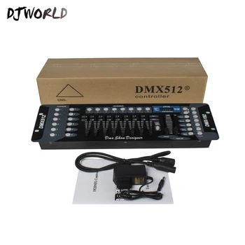DMX конзола 1024 Контролер на сценичното осветление DMX 512 DJ контролер Обзавеждане на международния стандарт 192/240/384 / Конзола