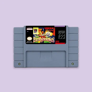 RPG-игра Extra Innings за 16-битово една игра на карти SNES с патрон за игрови конзоли USA NTSC или PAL EUR