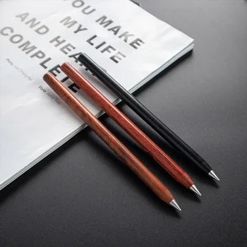 Траен молив Без мастило, Метален Вечен Подарък Дървена дръжка Комплект ученически пособия за рисуване на Скица