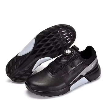 Мъжки обувки за голф, мъжки облекла за голф от естествена кожа, Размер 39-45, маратонки за голфъри, спортни обувки за залата